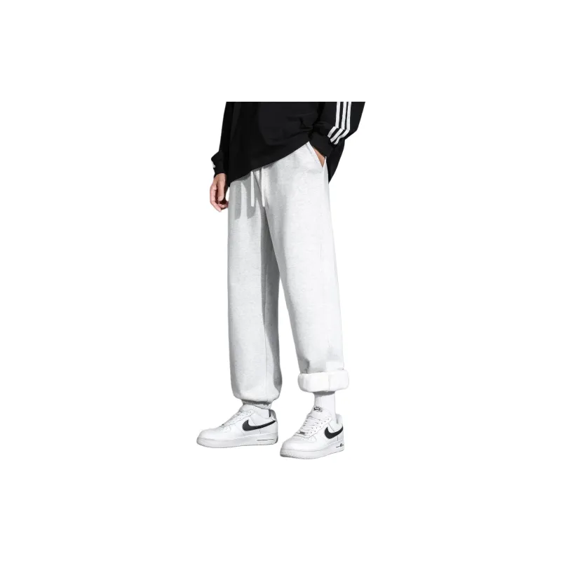 FONDLOOK Casual Pants Unisex Black-15