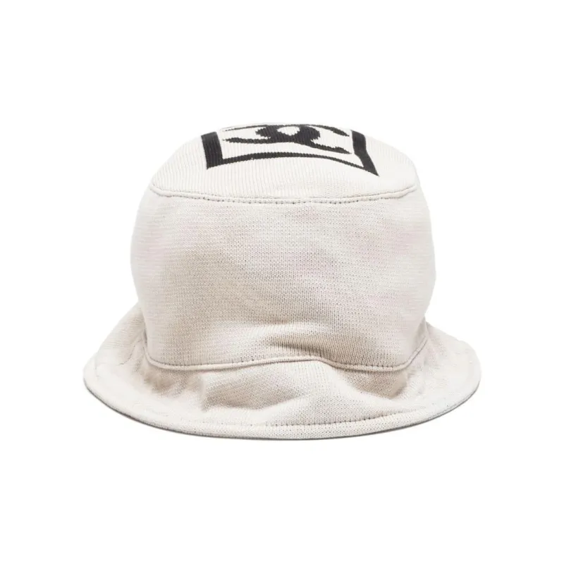 CHANEL 2000s Cc Mark Bucket Hat-2