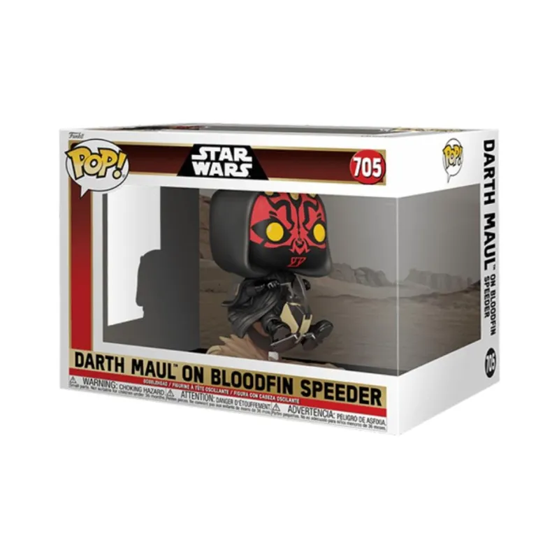 Funko Pop! Star Wars Darth Maul Ride Flight Motorcycle Chibi Figures-1