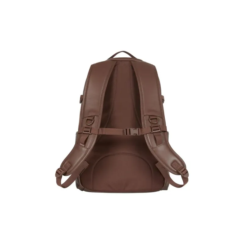 Supreme Leather Backpack Regular Unisex Brown-3