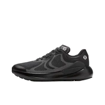 Lululemon Beyondfeel Anti Slip Wear Resistant Low Top Casual Running Shoes Men's Black