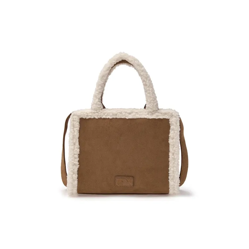 MLB   Totes Crossbody Bags Single Shoulder Tote Shopping Bag Portable Unisex Camel-1