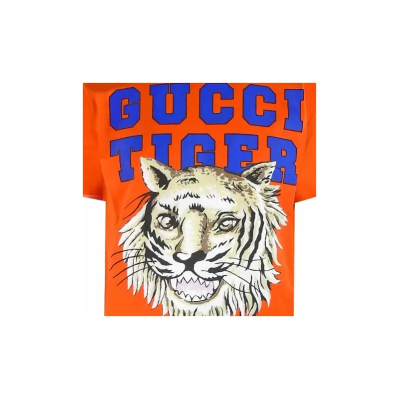 GUCCI T Shirts Men Orange-2