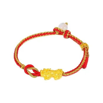 Diamond International Gold Bracelet Unisex