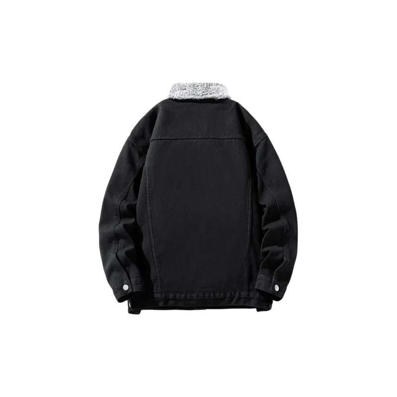FOR FEAR THAT Jackets Coats Unisex Black-11