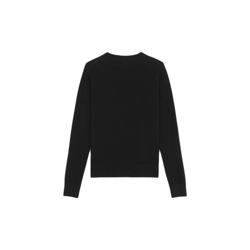 SAINT LAURENT Classic Crewneck Jumper-1