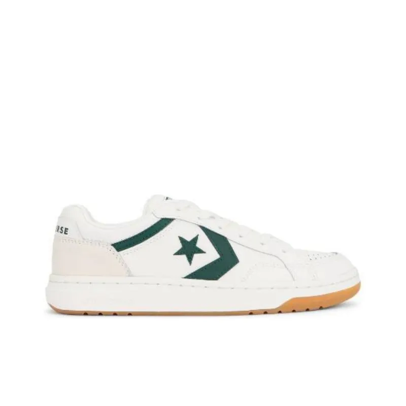 Converse Pro Blaze Classic Anti Slip Wear Resistant Low Top Skateboard Shoes Men's White Green-1