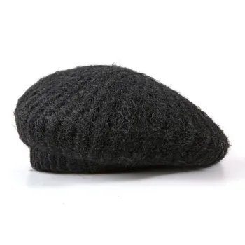 NOME Polyester Berets Unisex Smoke Gray
