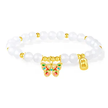 Lao Feng Xiang Chalcedony Bracelets Women's