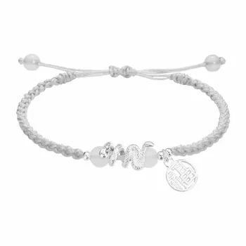 Muyan Alloy Serpent Blessing Bracelet Unisex