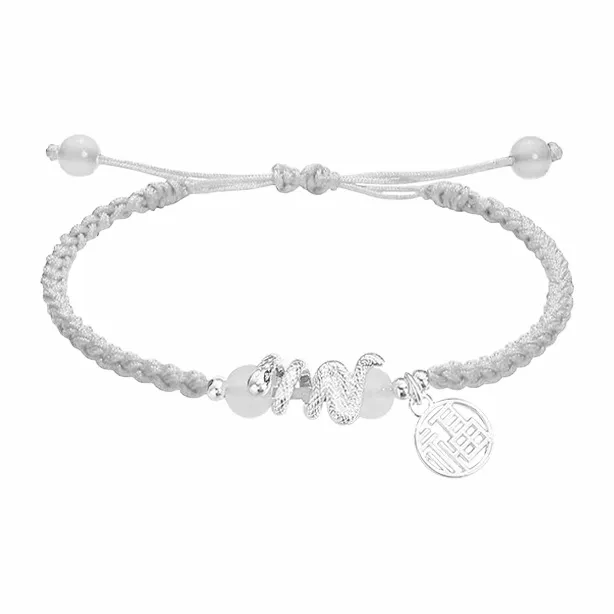 Muyan Alloy Serpent Blessing Bracelet Unisex-4