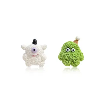 Inkopper Resin Clip On Earrings Women's