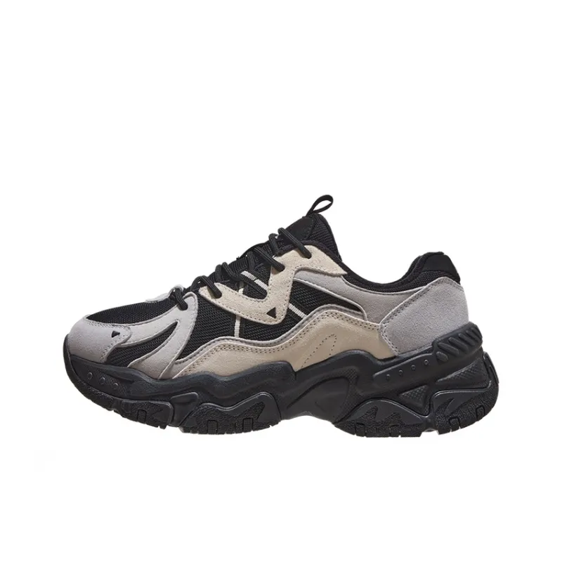 CAMEL Slip-Resistant Height Increasing Warm Low-Top Chunky Sneakers Women's-0