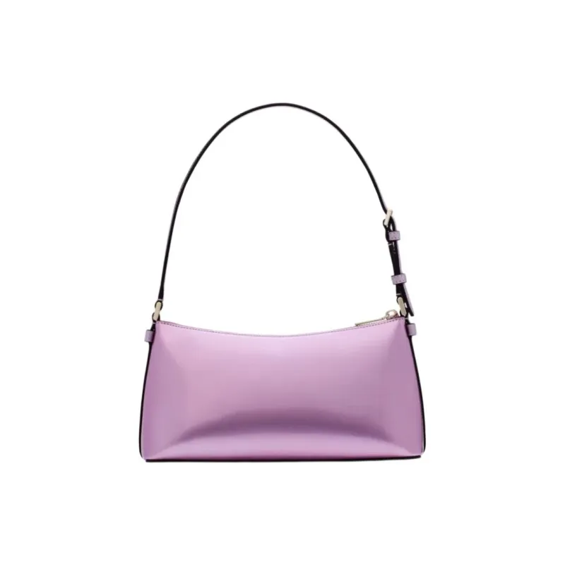 Kate Spade Patent Leather Handbag Shoulder Bag Small Size Women's Quartz Pink-2