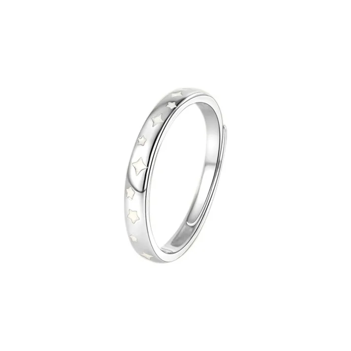 Onakiiko S999 Fine Silver Ring Gift Box Set Unisex-5