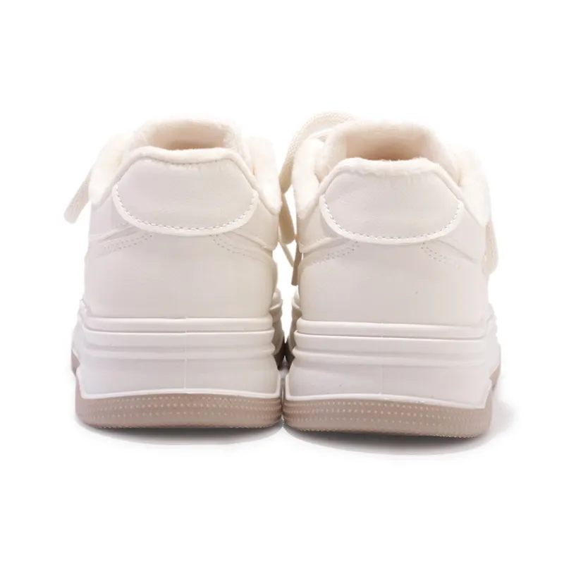 Shen Linsen Cushioning, Slip Resistant, And Abrasion Resistant Low Top Casual Shoes Women's Beige-4