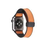 Crazy Horse Pattern Magnetic, Orange