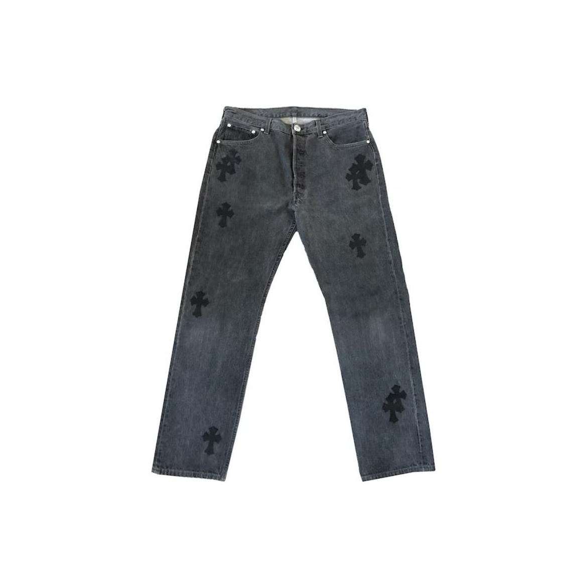 Chrome Hearts Jeans on Sale & Authentic - POIZON