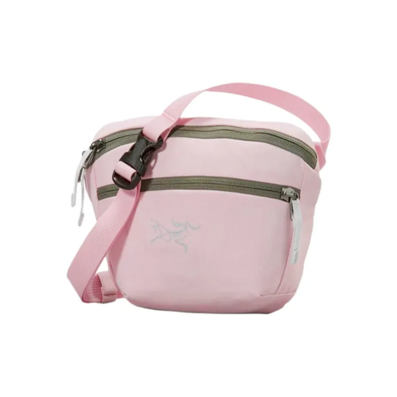 Arcteryx Mantis 2.5L Crossbody Bags Recycled Polyester Evening Mist Pink Unisex-1