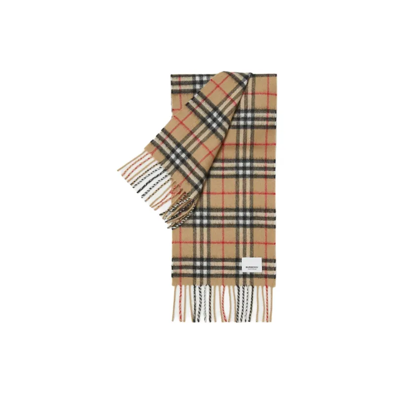 Burberry Vintage Check Cashmere Scarf-2