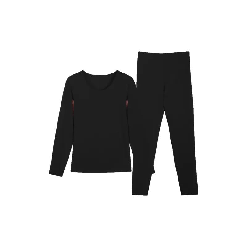 ITALAI Thermal Set Women's Black-0