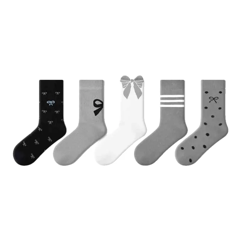 Primeet Mid Calf Socks Women's 5 Pack-9