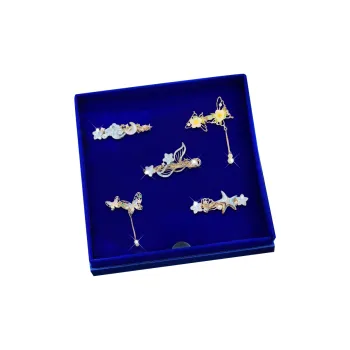Enchanting Cat Alloy Hair Clips Women's