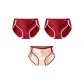 Blessing Fortune Red+Blessing Fortune Red+Smiley Face