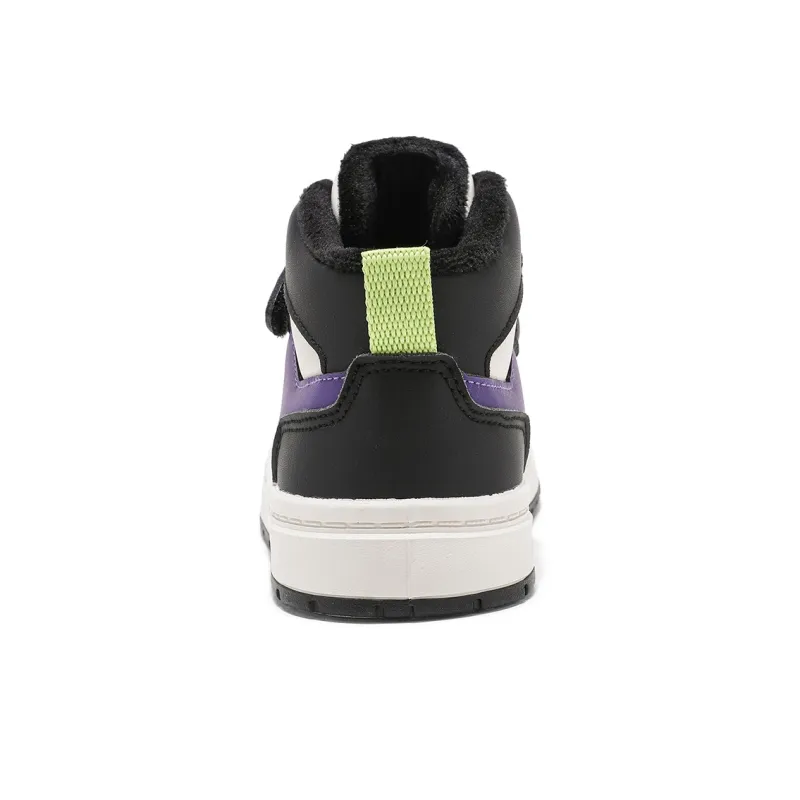 BIG WASP Durable Lightweight Cushioning High Top Kids' Skateboarding Shoes Kids'-9