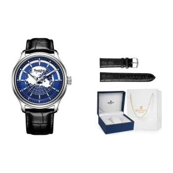 Bestdon Automatic Mechanical Movement Watch Men's Watches Blue Dial
