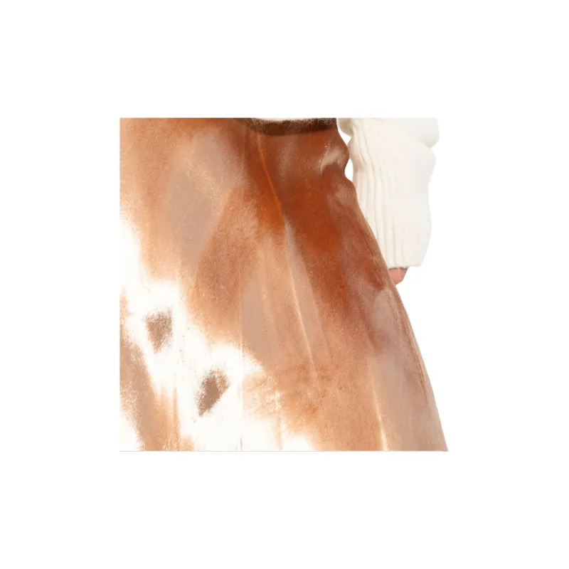 TORY BURCH Velvet Pleated Skirt-4
