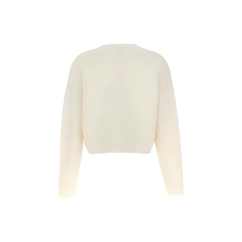 LOEWE Anagram Sweater In Wool White-1