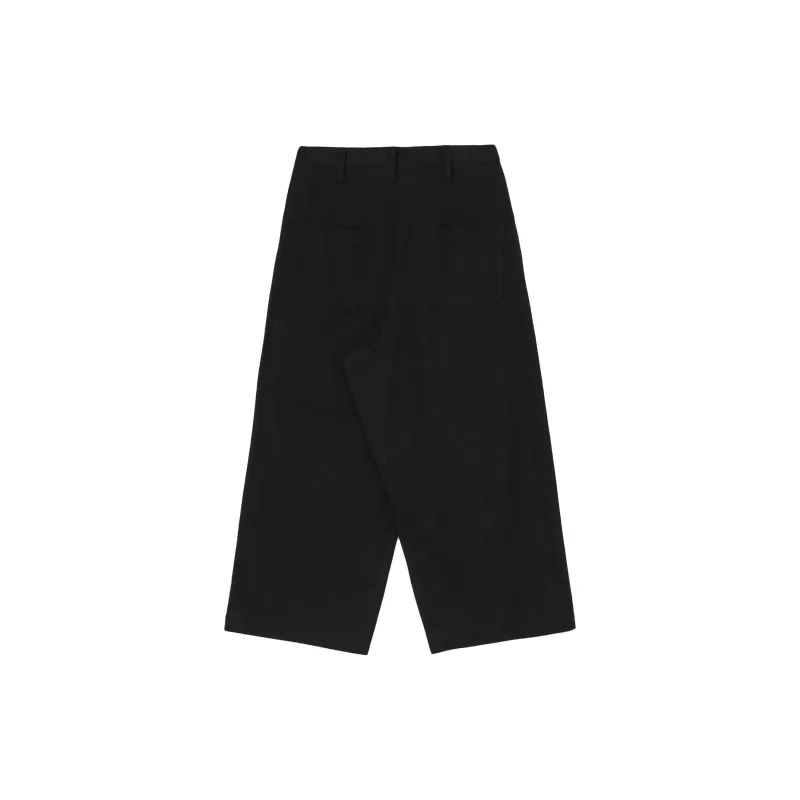 Yohji Yamamoto Regulation Petal Pants 'Black'-1
