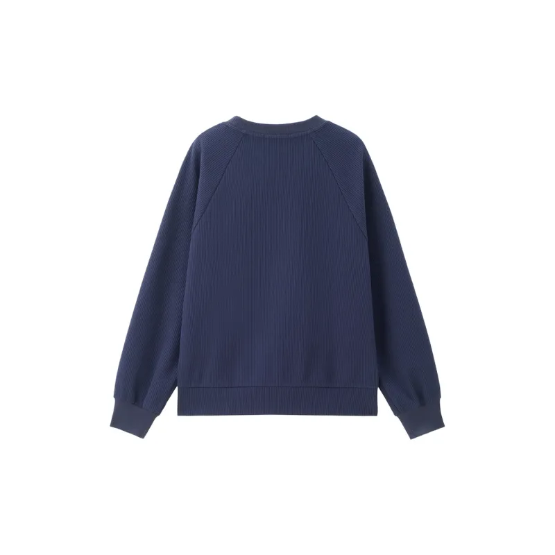 UNIQLO Sweatshirt Women's Marine Blue-1