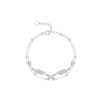 GRACE GIRL S925 Silver Bracelets Women's