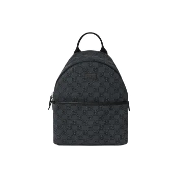 GUCCI Denim Backpack Regular Kids' Black