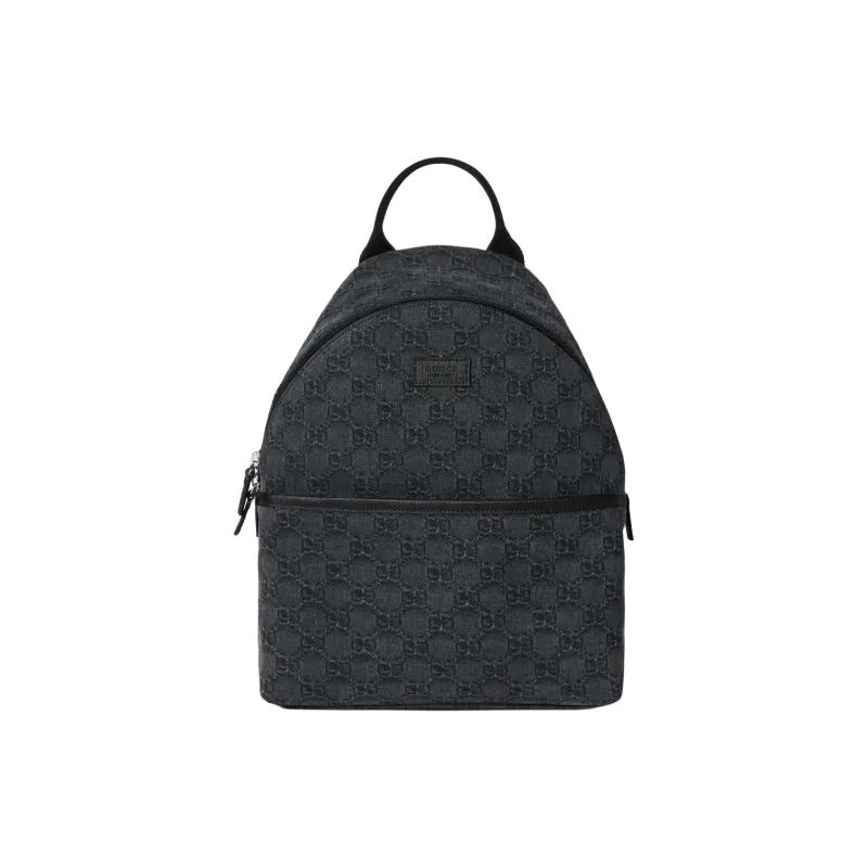 GUCCI Denim Backpack Regular Kids' Black-0