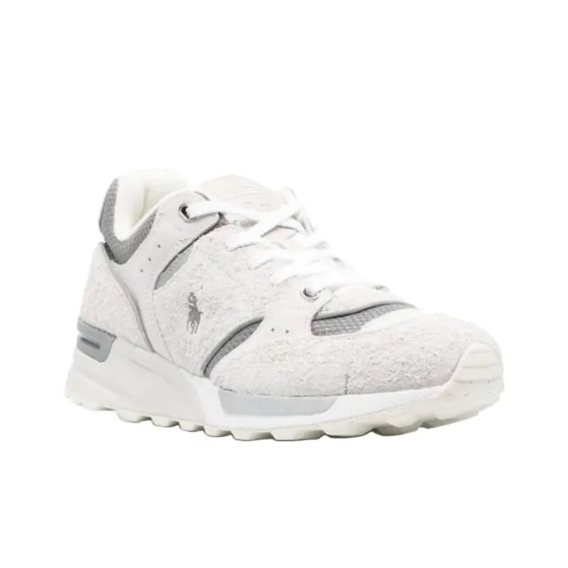 Polo Ralph Lauren Trackster 200 Low-Top Casual Shoes Men's White-2
