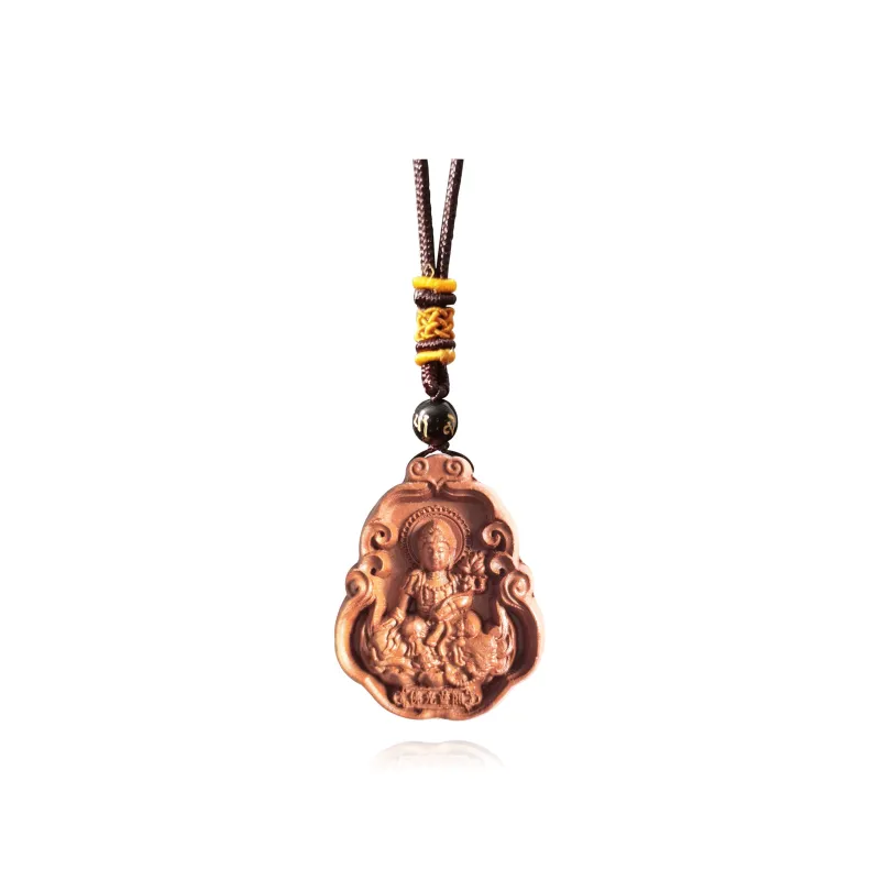 Master Kim Peachwood Necklaces Unisex-7