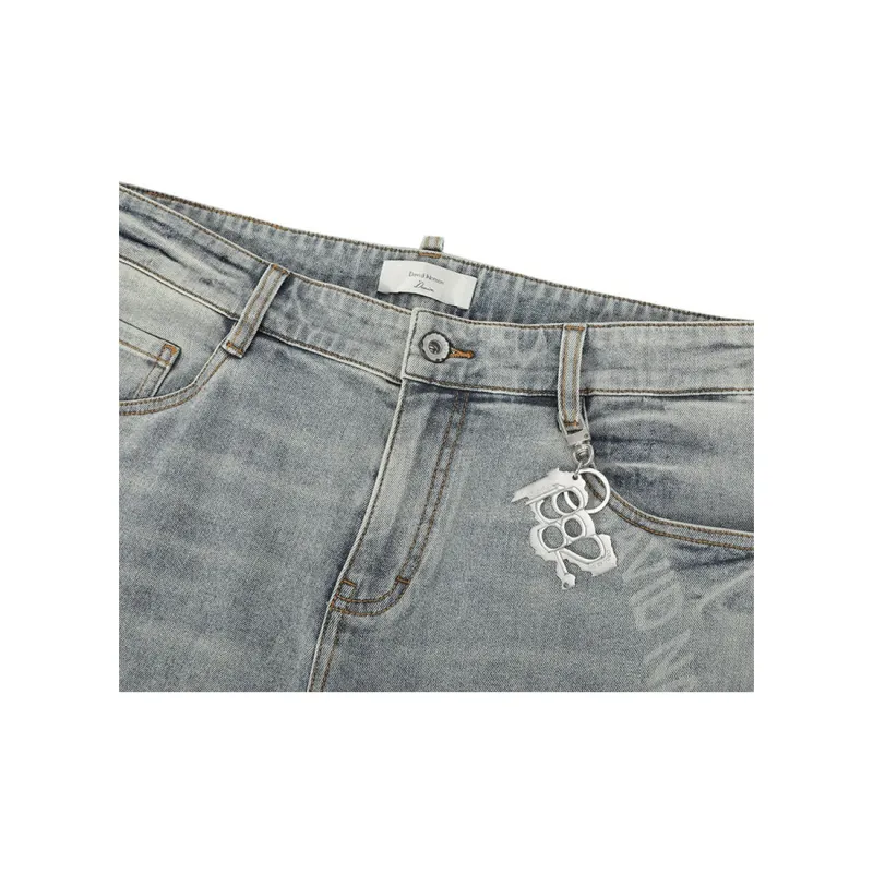 DAVID NAMAN Jeans Men's Denim Blue-2
