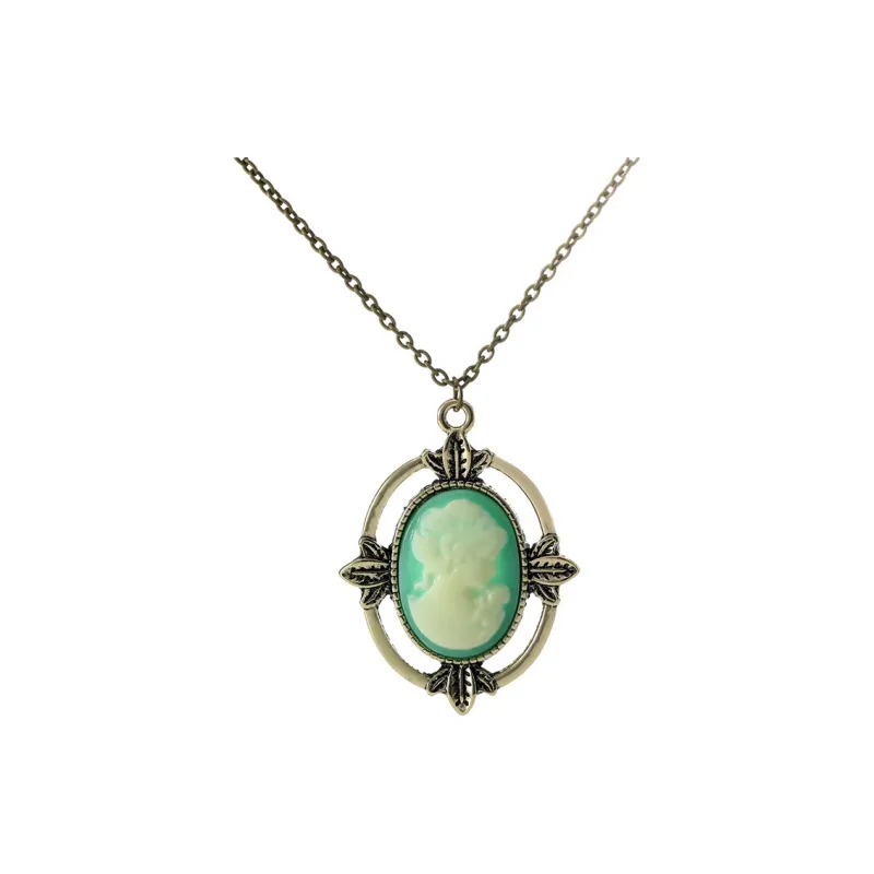 QIANFANGDAHUANGYE Resin Necklaces Women's-0