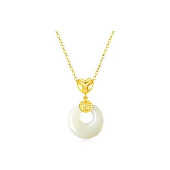 CHIEMOT Chalcedony Necklaces Unisex