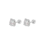 1 Pair-Dazzling Color White