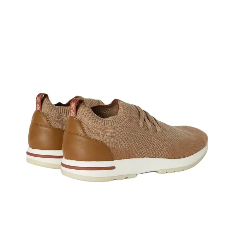 Loro Piana 360 Lp Flexy Walk Low Top Casual Shoes Men's Umber-3
