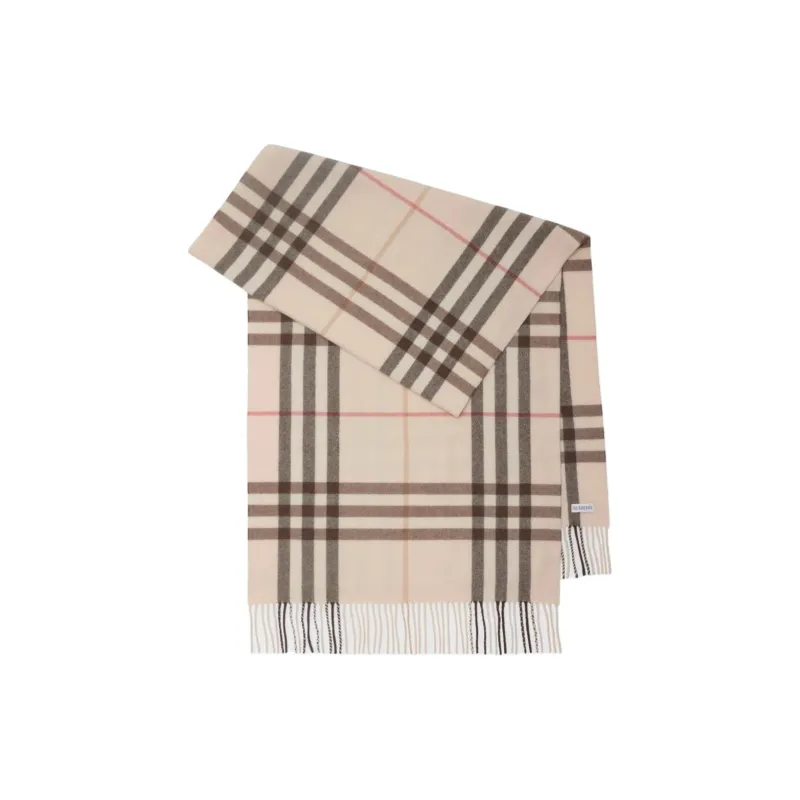 Burberry Giant Check Cashmere Scarf-1