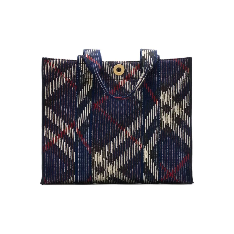 Burberry Polyamide Tote Bag, Shopping Bag, Handbag Trumpets Women's Blue-2