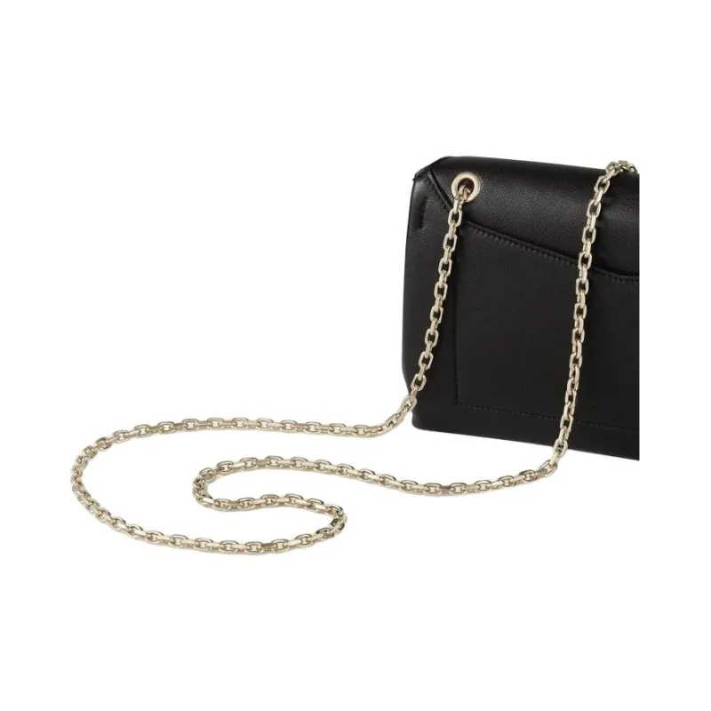 CARTIER Panthère De Cartier Calfskin Clutch Women's Black-4