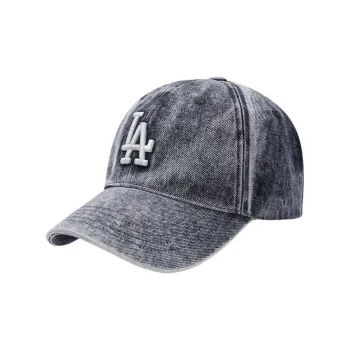 MLB Cotton Baseball Caps Unisex Dark Gray
