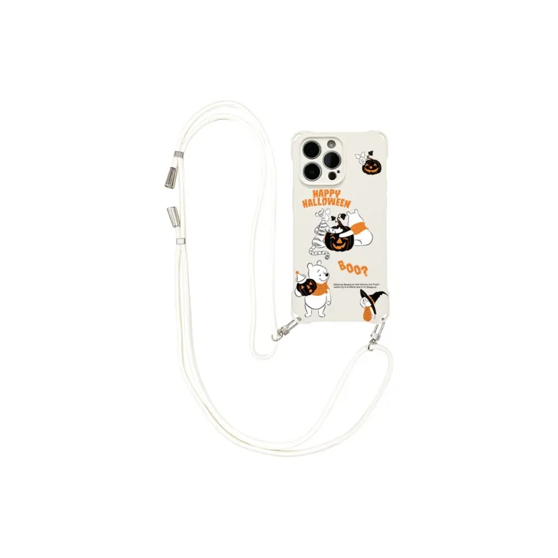 Disney Silicone Material Cute High-End Winnie Creative Phone Cases Compatible With Apple 16 Pro Max/Pro/Plus/15/14/13-0