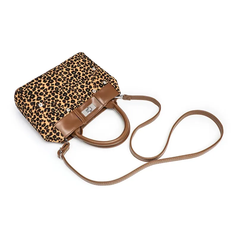 TAMATHA PU Crossbody Handbags Women's Coffee-5